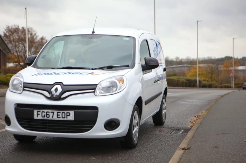 Habcheck franchise branded van