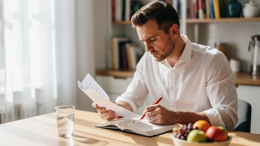 UK franchise buyer carefully identifying red flags while reviewing a franchise disclosure document