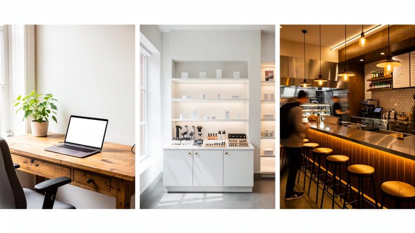 Different UK franchise types from home-based to high street